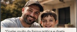 Imagem ilustrativa de pai e filho