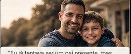Imagem ilustrativa de pai e filho